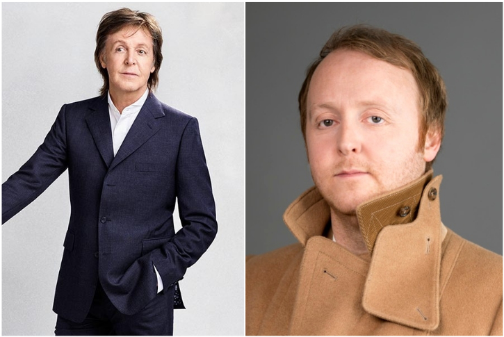 James and Paul McCartney