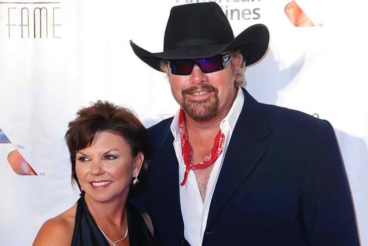 Toby Keith and Tricia Lucas