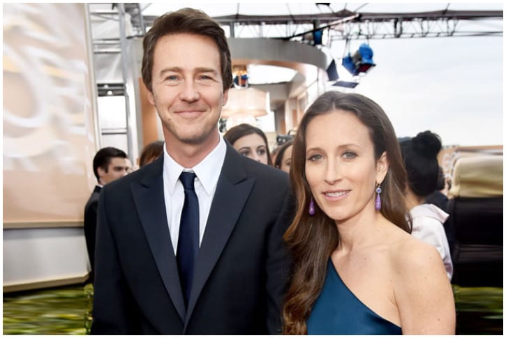 Edward Norton and Shauna Robertson